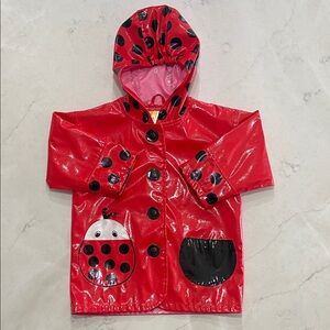 Kidorable Ladybug Raincoat